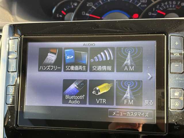 ダイハツ タント カスタム RS SA 滋賀県 2014(平26)年 9万km パールホワイトⅢ 純正8型ナビ/・Bluetooth/・フルセグ/・CD/DVD/バックカメラ/後席モニター/革巻きステアリング/ステアリングリモコン/ETC/両側パワースライドドア/LEDヘッドライト/フォグライト/シートリフター/電動格納ミラー/スマートキー
