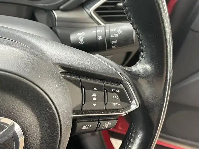 マツダ ＣＸ－５ 25S プロアクティブ 青森県 2017(平29)年 8.7万km ソウルレッドクリスタルM 4WD/ワンオーナー /純正メーカーナビ/[FM/AM/CD/DVD/SD/BT/USB/AUX]/フルセグテレビ/TVキャンセラー有り/バック・サイドカメラ/プリクラッシュセーフティ/レーンキープアシスト/ブラインドスポットモニター/レーダークルーズコントロール/コーナーセンサー/アイドリングストップ/ヘッドアップディスプレイ/D席パワーシート・シートメモリー/DN席シートヒーター/ステアリングヒーター/ステアリングスイッチ/純正エンジンスターター/ETC/LEDヘッドライト/バックフォグ/純正フロアマット/ドアバイザー/電動格納ミラー/保証書/取扱説明書