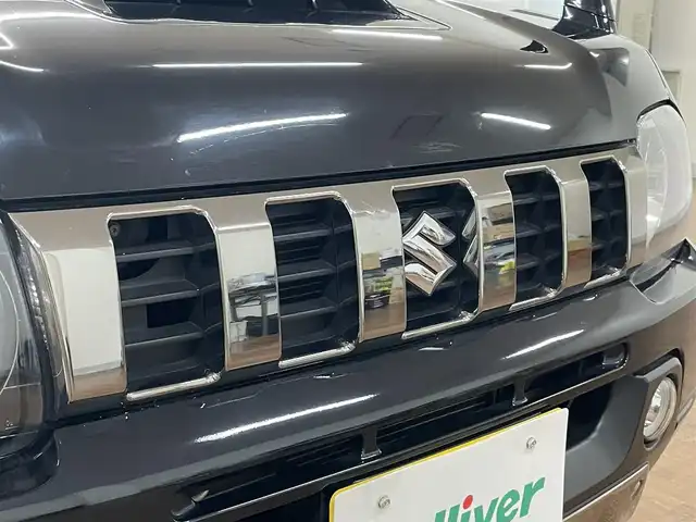 スズキ ジムニー ランドベンチャー 道央・札幌 2015(平27)年 3.2万km ブルーイッシュブラックパール3 4WD/社外SDナビ/・フルセグTV/CD/DVD/BT/SD/グレード専用合皮シート/運転席シートヒーター/ETC/ウインカーミラー/純正フロアマット/純正ドアバイザー/リモコンキー/スペアキー/フォグライト/背面タイヤ/KEELER製16インチAW/ヘッドライトレベライザー/新車時保証書/取扱説明書