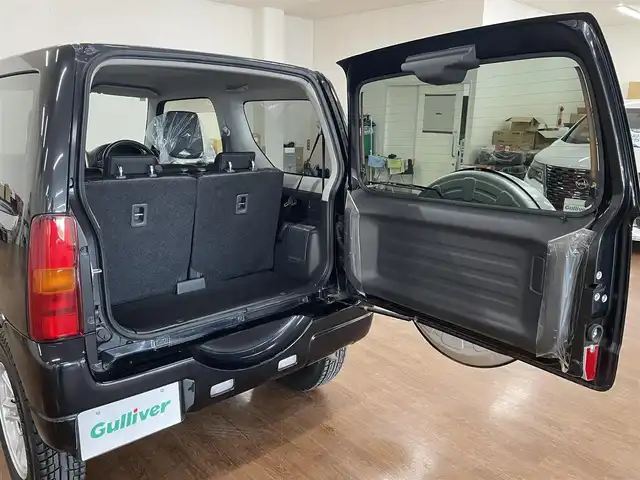 スズキ ジムニー ランドベンチャー 道央・札幌 2015(平27)年 3.2万km ブルーイッシュブラックパール3 4WD/社外SDナビ/・フルセグTV/CD/DVD/BT/SD/グレード専用合皮シート/運転席シートヒーター/ETC/ウインカーミラー/純正フロアマット/純正ドアバイザー/リモコンキー/スペアキー/フォグライト/背面タイヤ/KEELER製16インチAW/ヘッドライトレベライザー/新車時保証書/取扱説明書