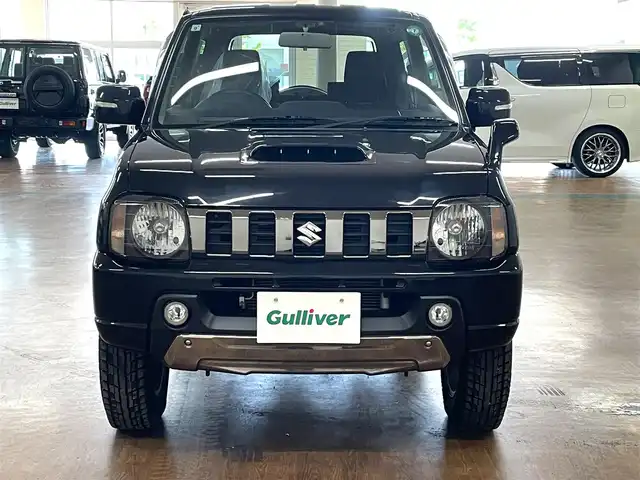 スズキ ジムニー ランドベンチャー 道央・札幌 2015(平27)年 3.2万km ブルーイッシュブラックパール3 4WD/社外SDナビ/・フルセグTV/CD/DVD/BT/SD/グレード専用合皮シート/運転席シートヒーター/ETC/ウインカーミラー/純正フロアマット/純正ドアバイザー/リモコンキー/スペアキー/フォグライト/背面タイヤ/KEELER製16インチAW/ヘッドライトレベライザー/新車時保証書/取扱説明書