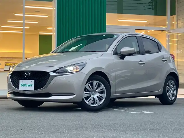 マツダ マツダ２ 15SプロアクティブスマートEDⅡ 静岡県 2022(令4)年 2.2万km プラチナクォーツメタリック エンジンスタートボタン/パワーステアリング/パワーウィンドウ/アイドリングストップ/オートエアコン/スマートキー/スペアキー１本/クルーズコントロール/USB入力端子/ETC/全方位カメラ/純正SDナビ(BT)/ドライブレコーダー前後/純正フロアマット/D席N席シートヒーター/ABS/横滑り防止装置/コーナーセンサー前後/レーンキープアシスト/オートライト/オートマチックハイビーム/LEDヘッドライト/Wプラスサイドエアバック/衝突軽減システム