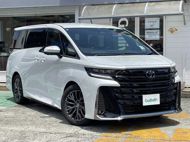 トヨタ ヴェルファイア Z プレミア 神奈川県 2023(令5)年 0.8万km プラチナホワイトパールマイカ ワンオーナー/純正コネクティッドナビ/　（Bluetooth・Miracast・HDMI）/トヨタセーフティセンス/フルセグTV/左右独立ムーンルーフ/両側パワースライドドア/パワーバックドア/プレミアムナッパ本革シート/デジタルインナーミラー/置くだけ充電/ビルトインETC2.0/ブラインドスポットモニター/クリアランスソナー/前席パワーシート/前席・2列目シートヒーター/エアシート/前後ドライブレコーダー/パノラミックビューモニター/AC100V100W/LEDヘッドライト/LEDフォグライト/スマートキー×2/保証書/取扱説明書