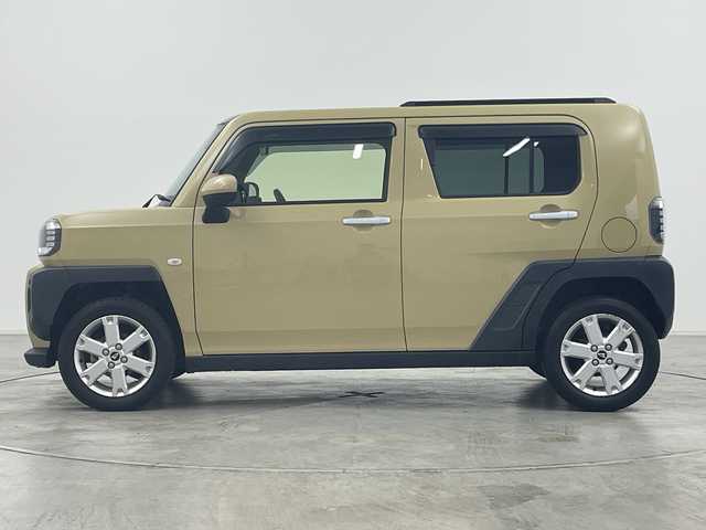 ダイハツ タフト G 群馬県 2021(令3)年 5.7万km サンドベージュメタリック 純正ナビ　バックカメラ　ＥＴＣ　ガラスルーフ　衝突被害軽減ブレーキ レーンアシスト　電動パーキングブレーキ　シートヒーター　ステアリングスイッチ LEDライト LEDフォグ スマートキー 禁煙車