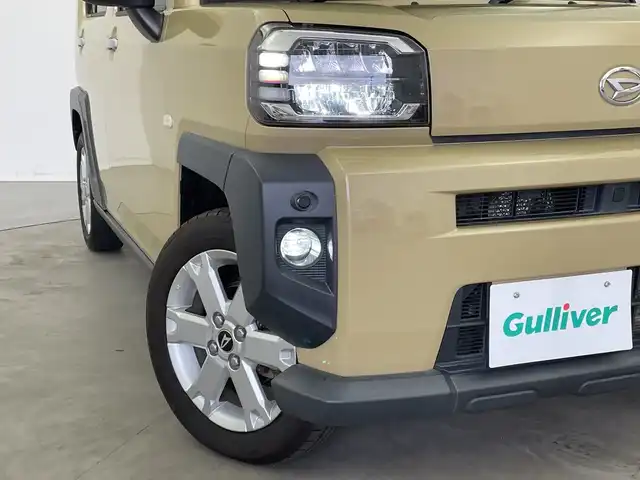 ダイハツ タフト G 新潟県 2021(令3)年 5.7万km サンドベージュメタリック 純正ナビ　/バックカメラ　/ＥＴＣ　/ガラスルーフ　/衝突被害軽減ブレーキ /レーンキープアシスト　/電動パーキングブレーキ　/シートヒーター　/ステアリングスイッチ /LEDライト /LEDフォグ /スマートキー /禁煙車