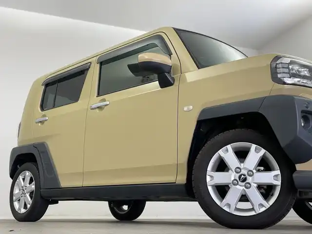 ダイハツ タフト G 新潟県 2021(令3)年 5.7万km サンドベージュメタリック 純正ナビ　/バックカメラ　/ＥＴＣ　/ガラスルーフ　/衝突被害軽減ブレーキ /レーンキープアシスト　/電動パーキングブレーキ　/シートヒーター　/ステアリングスイッチ /LEDライト /LEDフォグ /スマートキー /禁煙車