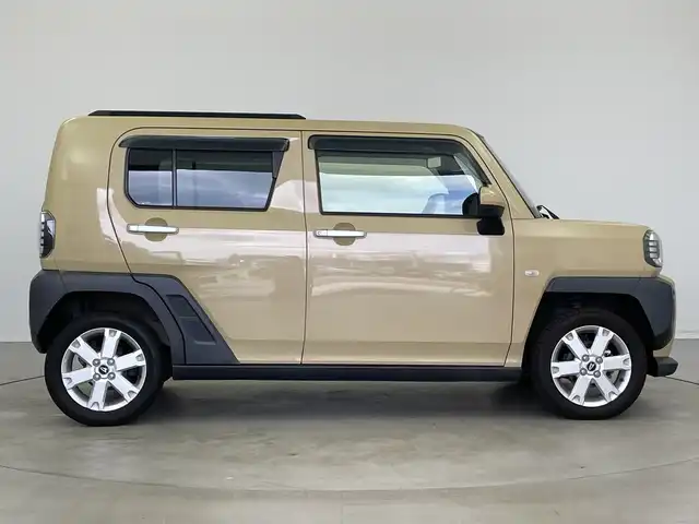 ダイハツ タフト G 新潟県 2021(令3)年 5.7万km サンドベージュメタリック 純正ナビ　/バックカメラ　/ＥＴＣ　/ガラスルーフ　/衝突被害軽減ブレーキ /レーンキープアシスト　/電動パーキングブレーキ　/シートヒーター　/ステアリングスイッチ /LEDライト /LEDフォグ /スマートキー /禁煙車