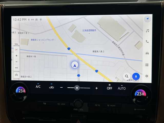 トヨタ ヴェルファイア Z プレミア 道央・札幌 2024(令6)年 0.7万km ブラック ・4WD/ワンオーナー/寒冷地仕様/・トヨタセーフティセンス/・プリクラッシュセーフティ/・左右独立ムーンルーフ/・サンセットブラウンナッパレザーシート/・カラーヘッドアップディスプレイ/・１４インチディスプレイオーディオ/ナビ/・フルセグTV・BT・USB・HDMI・Ｍiracast/・全方位カメラ/バックカメラ /・13.2インチ後席フリップダウンモニター/・デジタルインナーミラー/・ブラインドスポットモニター/・フロントシート：ヒーター＆エアシート＆パワーシート/・セカンドシート：ヒーター＆エアシート/・パワーシート＆オットマン/・両側パワースライドドア/・パワーサンシェード/・パワーバックドア/・ETC2.0/・置くだけ充電/・前後録画ドライブレコーダー/・ＡＣ100v/・三眼LEDヘッドライト/・シーケンシャルウィンカー/・ウィンカーミラー