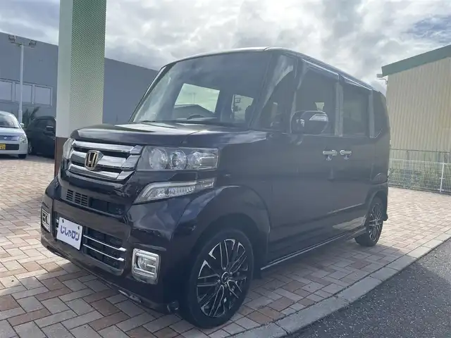 ホンダ Ｎ ＢＯＸ カスタム G Lパッケージ 新潟県 2016(平28)年 5.6万km プレミアムベルベットパープル・パール (株)IDOMが運営する【じしゃロン新潟店】の自社ローン専用車両になります。/こちらは現金またはオートローンご利用時の価格です。自社ローンご希望の方は別途その旨お申付け下さい/純正ディスプレイ（WX-151CP）/ワンセグTV視聴可能/バックカメラ/Bluetooth/USB/HDMI接続可能/CD/FM/AM再生可能/ビルドインETC/前方のみドライブレコーダー（QE701010T）/片側パワースライドドア/スマートキー/プッシュスタート/取扱説明書