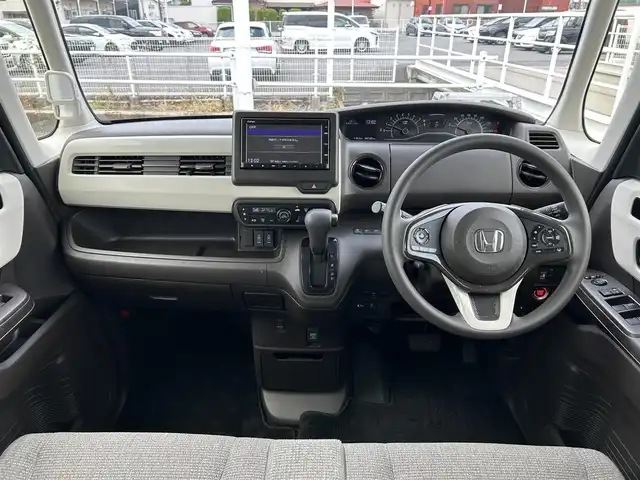 ホンダ Ｎ ＢＯＸ L 茨城県 2021(令3)年 4.3万km クリスタルブラックパール 純正7インチナビ（ＡＭ/FM/CD）/バックカメラ/ETC/ホンダセンシング/片側パワースライドドア/スマートキー/プッシュスタート/前席シートヒーター/LEDヘッドライト/パーキングセンサー/社外フロアマット/スペアキー/横滑り防止装置/レーンキープアシスト/盗難防止装置/衝突被害軽減システム