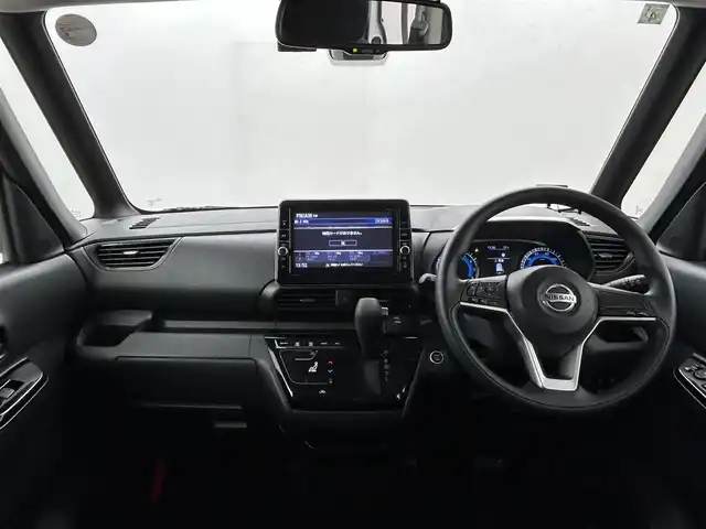 日産 ルークス ハイウェイスター X 群馬県 2021(令3)年 4.7万km ホワイトパール 禁煙車　純正ナビ　Ｂｌｕｅｔｏｏｔｈ　フルセグ　全方位カメラ　オートライト　ステアリングスイッチ　衝突軽減システム　両側パワースライドドア　アイドリングストップ　ドライブレコーダー　ＥＴＣ　LED