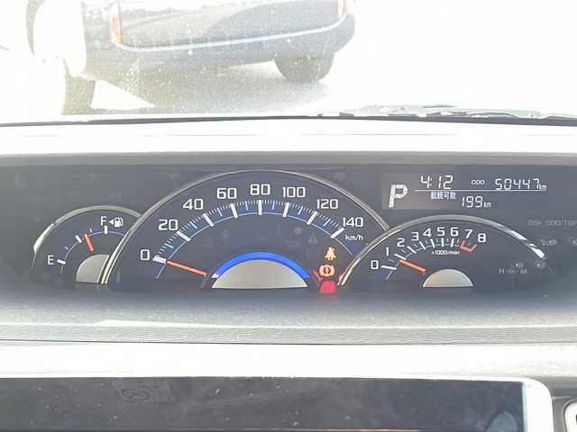 ダイハツ タント カスタム X トップED SA Ⅲ 山口県 2017(平29)年 5.1万km パールホワイトⅢ ワンオーナー/スマートキー×2/社外ナビ【MDV-D504BTW】/フルセグTV/Bluetooth/CD/DVD/バックカメラ/ハーフレザーシート/D席シートヒーター/衝突被害軽減ブレーキ/アイドリングストップ/片側パワースライドドア/フロアマット/ドアバイザー/オートライト/フォグランプ/オートマチックハイビーム/純正14インチアルミホイール/ETC/保証書