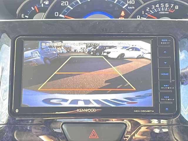 ダイハツ タント カスタム X トップED SA Ⅲ 山口県 2017(平29)年 5.1万km パールホワイトⅢ ワンオーナー/スマートキー×2/社外ナビ【MDV-D504BTW】/フルセグTV/Bluetooth/CD/DVD/バックカメラ/ハーフレザーシート/D席シートヒーター/衝突被害軽減ブレーキ/アイドリングストップ/片側パワースライドドア/フロアマット/ドアバイザー/オートライト/フォグランプ/オートマチックハイビーム/純正14インチアルミホイール/ETC/保証書