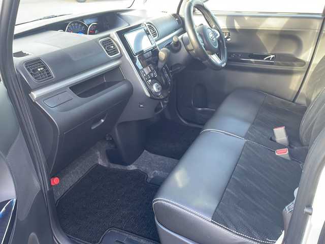 ダイハツ タント カスタム X トップED SA Ⅲ 山口県 2017(平29)年 5.1万km パールホワイトⅢ ワンオーナー/スマートキー×2/社外ナビ【MDV-D504BTW】/フルセグTV/Bluetooth/CD/DVD/バックカメラ/ハーフレザーシート/D席シートヒーター/衝突被害軽減ブレーキ/アイドリングストップ/片側パワースライドドア/フロアマット/ドアバイザー/オートライト/フォグランプ/オートマチックハイビーム/純正14インチアルミホイール/ETC/保証書