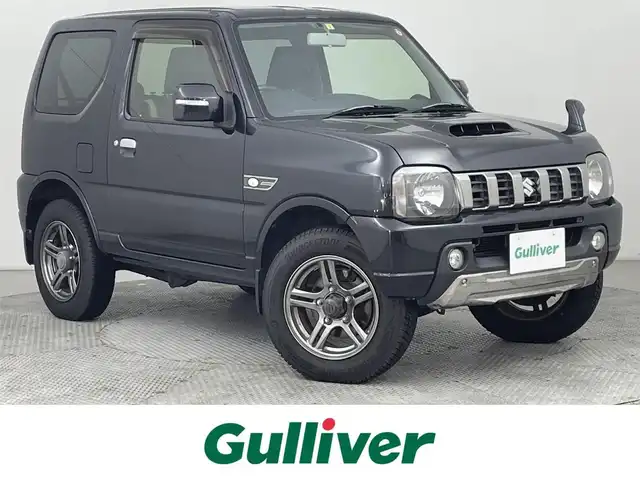 スズキ ジムニー ランドベンチャー 道央・札幌 2016(平28)年 5.7万km ブルーイッシュブラックパール3 ・4WD/・社外メモリナビ(CN-E330D)/・CD/DVD／Bluetooth／ワンセグ/・ステアリングスイッチ/・ETC/・フォグランプ/・電動格納ミラー/・ドアバイザー/・ハーフレザーシート/・純正１６インチAW/・背面タイヤ/・ABS/・リモコンキー/・保証書