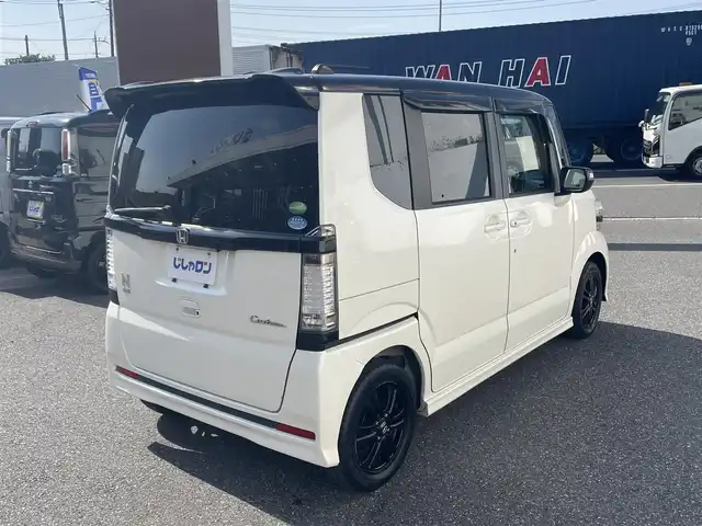 ホンダ Ｎ ＢＯＸ カスタム SSパッケージ 千葉県 2014(平26)年 8.1万km プレミアムホワイトパール (株)IDOMが運営する【じしゃロン八千代店】の自社ローン専用車両になります。こちらは現金またはオートローンご利用時の価格です。自社ローンご希望の方は別途その旨お申付け下さい/純正メモリーナビ/純正CD/SD/ワンセグ/バックカメラ/両側パワースライドドア/HID