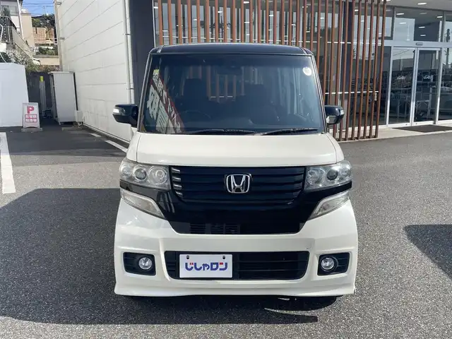 ホンダ Ｎ ＢＯＸ カスタム SSパッケージ 千葉県 2014(平26)年 8.1万km プレミアムホワイトパール (株)IDOMが運営する【じしゃロン八千代店】の自社ローン専用車両になります。こちらは現金またはオートローンご利用時の価格です。自社ローンご希望の方は別途その旨お申付け下さい/純正メモリーナビ/純正CD/SD/ワンセグ/バックカメラ/両側パワースライドドア/HID