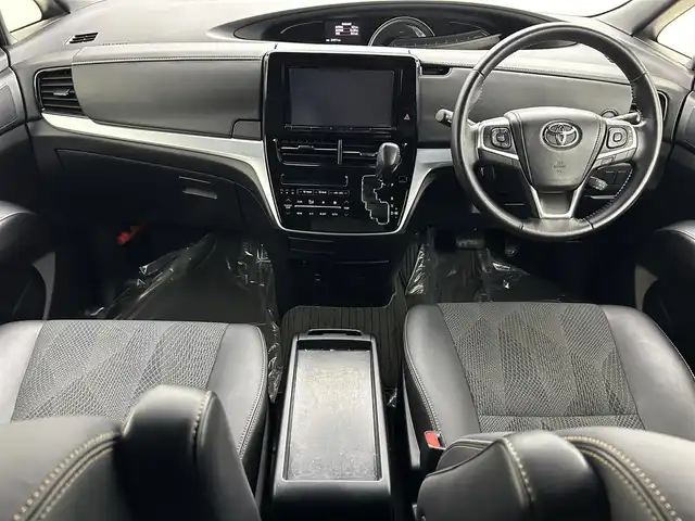 トヨタ エスティマ アエラス プレミアム 埼玉県 2016(平28)年 2.5万km ブラック 純正９型ナビ　モデリスタエアロ　１１型フリップダウンモニター　両側パワースライドドア　Ｂカメラ　ビルトインＥＴＣ　前後ドライブレコーダー　フルセグ　パワーシート　ハーフレザー　純正フロアマット　クルーズコントロール