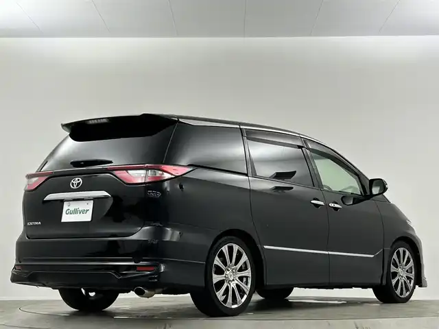 トヨタ エスティマ アエラス プレミアム 埼玉県 2016(平28)年 2.5万km ブラック 純正９型ナビ　モデリスタエアロ　１１型フリップダウンモニター　両側パワースライドドア　Ｂカメラ　ビルトインＥＴＣ　前後ドライブレコーダー　フルセグ　パワーシート　ハーフレザー　純正フロアマット　クルーズコントロール