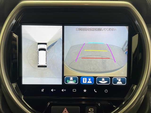 スズキ ハスラー Jスタイル Ⅱ ターボ 秋田県 2023(令5)年 1.4万km シフォンアイボリーメタリック/ウッディブラウン2トーンルーフ ４WD/純正ナビ【AM/FM/CD/DVD/BT】　/ターボ車　/セーフティサポート/ＬＥＤヘッドライト /純正ＡＷ /プッシュスタート /フルセグＴＶ /全方位カメラ /バックカメラ/クルーズコントロール /パドルシフト /ETC/前席シートヒーター /コーナーセンサー/横滑り防止装置/衝突被害軽減システム/レーンキープアシスト/革巻きステアリング/アイドリングストップ/プッシュスタート/スマートキー/クリアランスソナー/オートエアコン/ダウンヒルアシストコントロール/ヒルディセントコントロール/オートライト/ウィンカーミラー/純正フロアマット/USBポート/フォグライト/ルーフレール/保証書