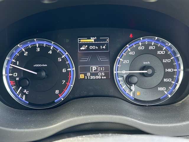 スバル レヴォーグ 1．6GT－S アイサイト 福岡県 2014(平26)年 11.4万km クリスタルホワイトP 純正7型ナビ/【AM/FM/CD/DVD/SD/フルセグTV】/STIフルエアロ/純正18インチSTIホイール/Defiターボメーター/ETC/ダウンヒルアシストコントロール/レーダークルーズコントロール/電動パーキングブレーキ/電動格納ミラー/LEDヘッドライト/フォグランプ/ヘッドライトウォッシャー/純正フロアマット/純正ドアバイザー