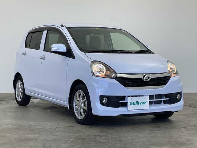 ダイハツ ミラ イース G SA 群馬県 2016(平28)年 3.2万km スカイブルー 禁煙車　純正７インチSDナビ　ETC　純正ドライブレコーダー　フルセグTV　衝突軽減システム　フォグライト　ヘッドライトレベライザー　プッシュスタート　スマートキー　スマートアシスト　電動格納ミラー