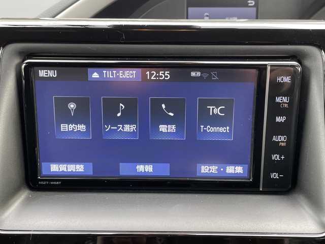 トヨタ ヴォクシー ZS 煌Ⅱ 福島県 2019(令1)年 5.9万km ブラック トヨタセーフティセンス/クリアランスソナー/NSZT-W68T純正ナビ/フルセグ/CD/DVD/Bluetooth/TVキット/USB給電/ETC2.0/バックカメラ/両側パワースライドドア/LEDヘッドライト/オートマチックハイビーム/クルーズコントロール/フロアマット