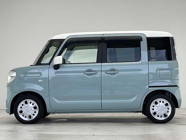 スズキ スペーシア HYBRID X 愛知県 2020(令2)年 2.6万km オフブルーメタリック/ホワイト2トーン 衝突軽減システム/純正SD８型ナビ/全方位カメラ/両側パワースライドドア/Bluetooth/CD/バックカメラ/ヘッドアップディスプレイ/コーナーセンサー/シートヒーター/レーンキープアシスト/ドライブレコーダー/ETC/ステアリングスイッチ/スマートキー/プッシュスタート