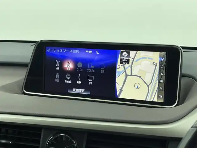 レクサス ＲＸ 450hL 埼玉県 2018(平30)年 5.4万km ソニッククォーツ サンルーフ　ブラウンレザーシート　バックカメラ　ＢＳＭ　三眼ＬＥＤライト　ステアリングヒーター　シートメモリー　ドラレコ　ＥＴＣ　地デジフルセグ　シートヒーター　ベンチレーション　パワーバックドア