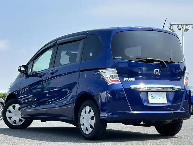 ホンダ フリード G ジャストセレクション 島根県 2013(平25)年 7.8万km コバルトブルーパール 純正ナビ/CD/DVD/ワンセグTV/バックカメラ/両側パワースライドドア/純正フロアマット/ドアバイザー/フロントワイパーデアイサー /スマートキー/HIDオートライト/ETC/ドライブレコーダー
