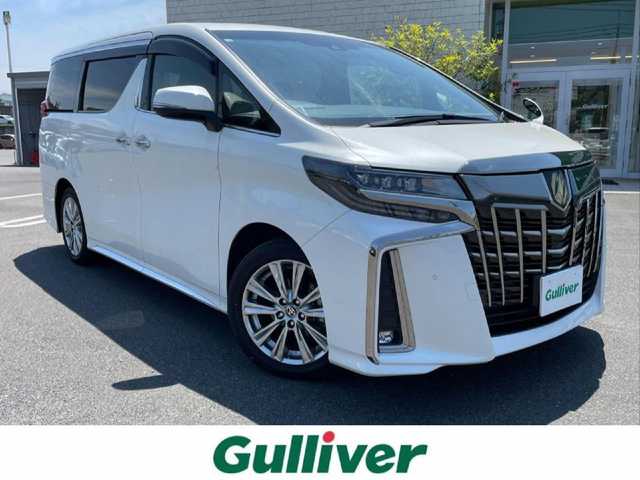 トヨタ アルファード S タイプゴールド 岡山県 2020(令2)年 1.6万km ホワイトパールクリスタルシャイン 純正9型ディスプレイオーディオ/フルセグTV、AM、FM、Bluetooth/Apple Carplay、Android　Auto/バックカメラ/純正12インチフリップダウンモニター/CD、DVDデッキ/オートマチックハイビーム/プリクラッシュセーフティ/レーダークルーズコントロール/合皮ハーフレザーシート/両側パワースライドドア/前後コーナーセンサー/ビルトインETC