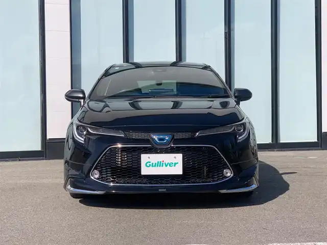 トヨタ カローラツーリング ハイブリッド ダブルバイビー 大阪府 2020(令2)年 4.8万km スパークリングブラックパールクリスタルシャイン 純正９インチディスプレイオーディオ/衝突軽減/ＢＳＭ/モデリスタエアロ/バックサイドモニター/前席シートヒーター/スマートルームミラー/レーダークルーズコントロール/ドライブレコーダー/ＥＴＣ/ＬＥＤ