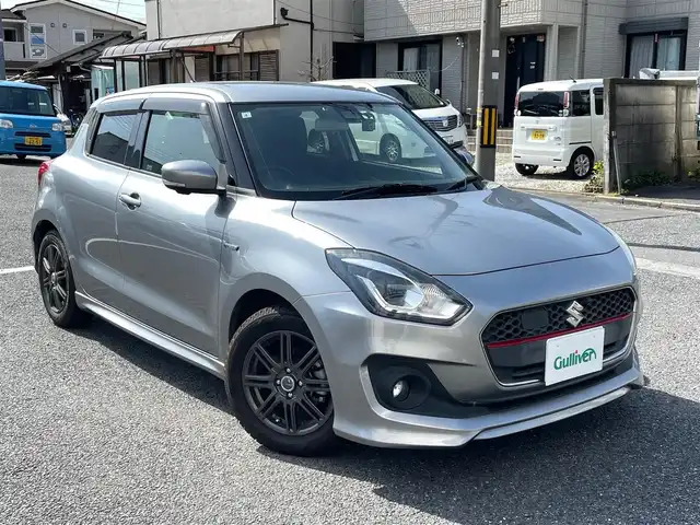 スズキ スイフト HYBRID RS 東京都 2017(平29)年 3万km プレミアムシルバーメタリック 純正メモリーナビ/(Bluetooth/フルセグTV/USB/CD)/全方位モニター/バックカメラ/セーフティパッケージ/D席シートヒーター/クルーズコントロール/パドルシフト/ステアリングスイッチ/KENWOODドライブレコーダー/社外15インチアルミホイール/ETC/スマートキー/保証書/取扱説明書