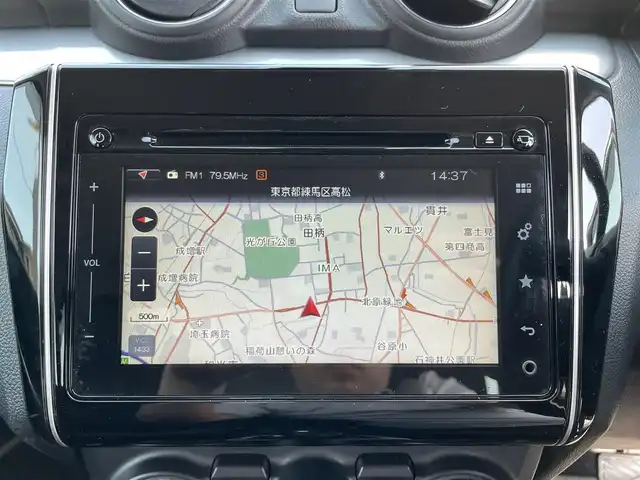 スズキ スイフト HYBRID RS 東京都 2017(平29)年 3万km プレミアムシルバーメタリック 純正メモリーナビ/(Bluetooth/フルセグTV/USB/CD)/全方位モニター/バックカメラ/セーフティパッケージ/D席シートヒーター/クルーズコントロール/パドルシフト/ステアリングスイッチ/KENWOODドライブレコーダー/社外15インチアルミホイール/ETC/スマートキー/保証書/取扱説明書