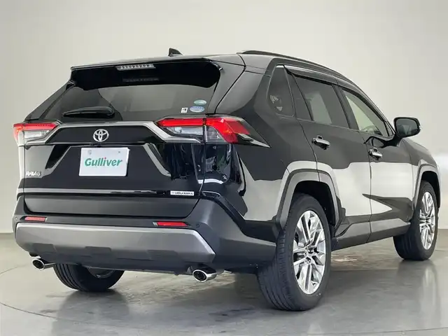 トヨタ ＲＡＶ４ G Zパッケージ 愛知県 2019(令1)年 8.9万km アティチュードブラックマイカ 純正９型ナビ　フルセグＴＶ　ＢＴ　デジタルインナーミラー　パワーバックドア　ＢＳＭ　黒革　シートヒーター　ハンドルヒーター　前後カメラ　前後ドラレコ　セーフティセンス　衝突軽減　追従クルコン　ＬＥＤオートライト　パワーシート　メモリシート　ダウンヒルアシスト　オートハイビーム　レーンアシスト　ETC　禁煙車