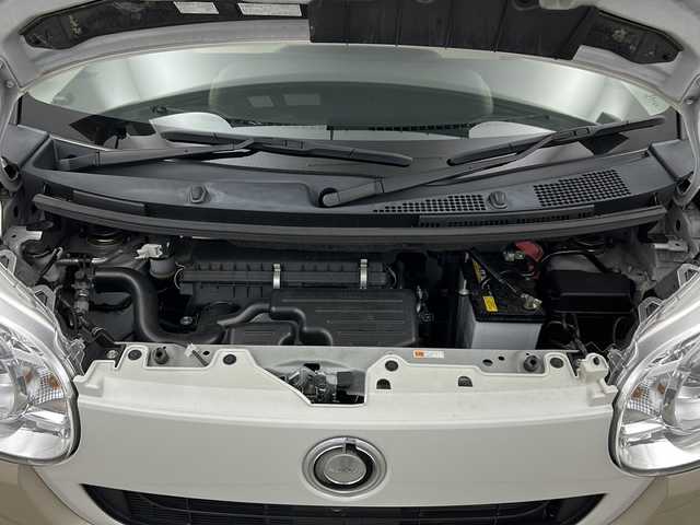 ダイハツ ムーヴ キャンバス G メイクアップ リミテッド　SAⅢ 三重県 2022(令4)年 5.3万km パールホワイトⅢ/ナチュラルベージュマイカメタリック 2トーン 禁煙車/社外ナビ/・CD/AM/FM/Bluetooth/パノラミックビューモニター/運転席シートヒーター/LEDヘッドライト/LEDフォグ/オートライト/オートハイビーム/両側パワースライドドア/プッシュスタート/スマートキー/プリクラッシュセーフティ/ETC/電動格納ミラー