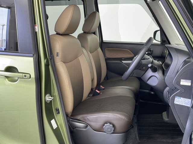 日産 デイズ ルークス ハイウェイスター Gターボ 新潟県 2018(平30)年 3.2万km ホワイトソリッド/プレミアムオリーブM 純正SDナビ（MM318D-W)/アラウンドビューモニター/フルセグTV/Bluetooth/クルーズコントロール/両側パワースライドドア/オートライト/オートハイビーム/LEDヘッドライト/エマージェンシーブレーキ/ETC/ドライブレコーダー/ルーフキャリア/ハーフレザーシート/プッシュスタート/純正フロアマット