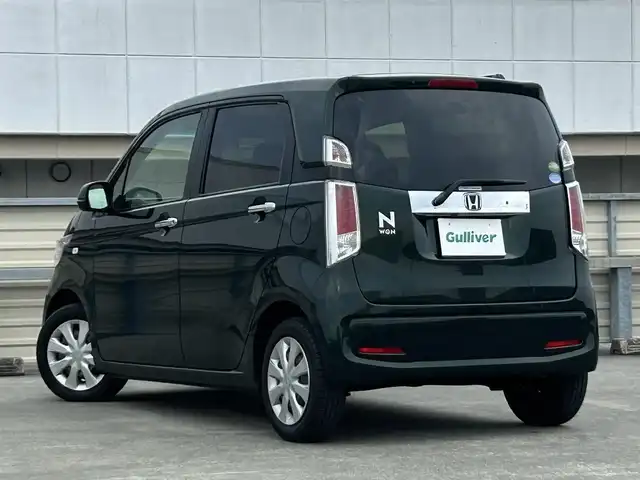 ホンダ Ｎ ＷＧＮ G SSパッケージⅡ 静岡県 2019(平31)年 2.3万km ブリティッシュグリーンP 特別仕様車/ＣＴＢＡ/純正ＧＡＴＨＥＲＳナビ/ＢＴオーディオ/バックカメラ/ビルトインＥＴＣ/オートエアコン/サイドカーテンエアバッグ/シートヒーター/ベンチシート/純正ＨＩＤヘッド/純正フロアマット