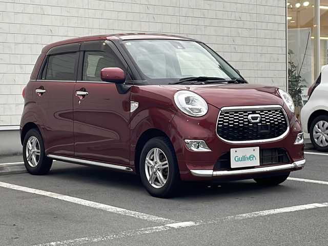 ダイハツ キャスト スタイル G SAⅡ 静岡県 2017(平29)年 3.7万km ファイアークォーツレッドM 純正ナビ/地デジTV/純正CD/DVD/Bluetooth/バックカメラ/スマートアシストII/スマートキー/社外AW