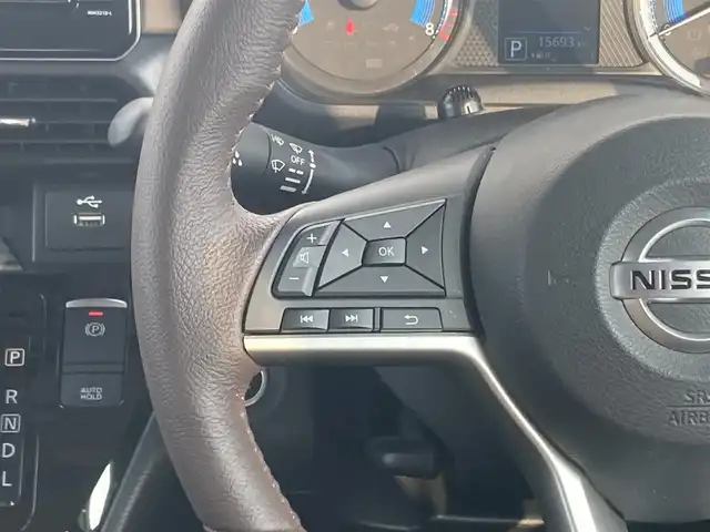 日産 ルークス HWS X プロパイロットED 滋賀県 2021(令3)年 1.6万km ホワイトパール 純正９型ナビ/・Bluetooth/フルセグ/・CD/DVD/アラウンドビューモニター/ステアリングリモコン/ETC/前方ドラレコ/両側パワースライドドア/オートリトラミラー/シートリフター　/LEDヘッドライト/プロパイロット/・エマージェンシーブレーキ/・車線逸脱警報/・車線逸脱防止支援/・先行車発進お知らせ/・ふらつき警報/・ハイビームアシスト/スマトキー