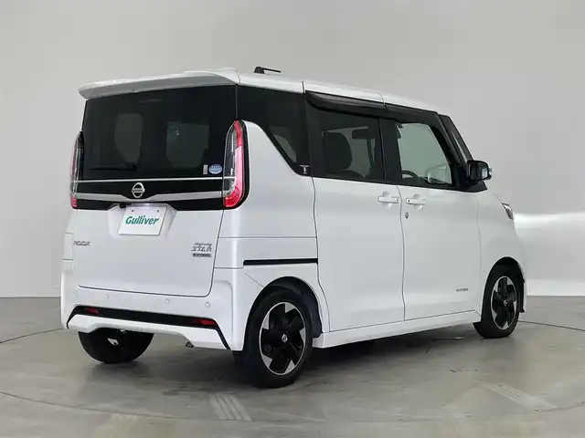 日産 ルークス HWS X プロパイロットED 埼玉県 2021(令3)年 1.6万km ホワイトパール 純正９ナインチビ/ CD DVD Bluetooth フルセグ/アラウンドビューモニター/プロパイロット/エマージェンシーブレーキ/車線逸脱警報/車線逸脱防止支援/先行車発進お知らせ/ふらつき警報/ステアリングリモコン/前方ドラレコ/両側パワースライドドア/オートリトラミラー/シートリフター　/LEDヘッドライト/オートハイビーム/ETC/スマートキー