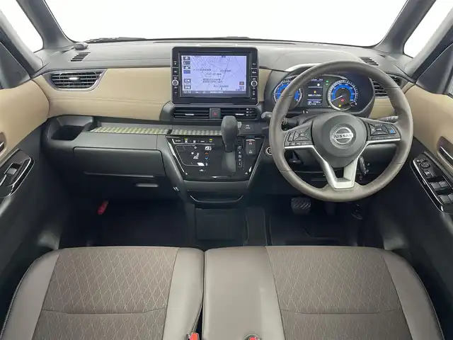 日産 ルークス HWS X プロパイロットED 埼玉県 2021(令3)年 1.6万km ホワイトパール 純正９ナインチビ/ CD DVD Bluetooth フルセグ/アラウンドビューモニター/プロパイロット/エマージェンシーブレーキ/車線逸脱警報/車線逸脱防止支援/先行車発進お知らせ/ふらつき警報/ステアリングリモコン/前方ドラレコ/両側パワースライドドア/オートリトラミラー/シートリフター　/LEDヘッドライト/オートハイビーム/ETC/スマートキー