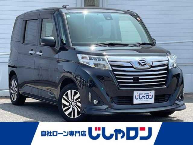 ダイハツ トール カスタムG SAⅡ 富山県 2018(平30)年 7.2万km ブラックマイカメタリック (株)IDOMが運営する【じしゃロン富山店】の自社ローン専用車両になります。こちらは現金またはオートローンご利用時の価格です。自社ローンご希望の方は別途その旨お申し付け下さい/純正メモリナビ/FM/AM/フルセグ/CD/DVD/SD/USB/Bluetooth/スマートアシストII/クルーズコントロール/横滑り防止/バックセンサー/バックカメラ/ETC/アイドリングストップ/両側パワースライドドア/オートライト/フォグランプ/ドアバイザー/プッシュスタート/スマートキー/スペアキー1本/取説