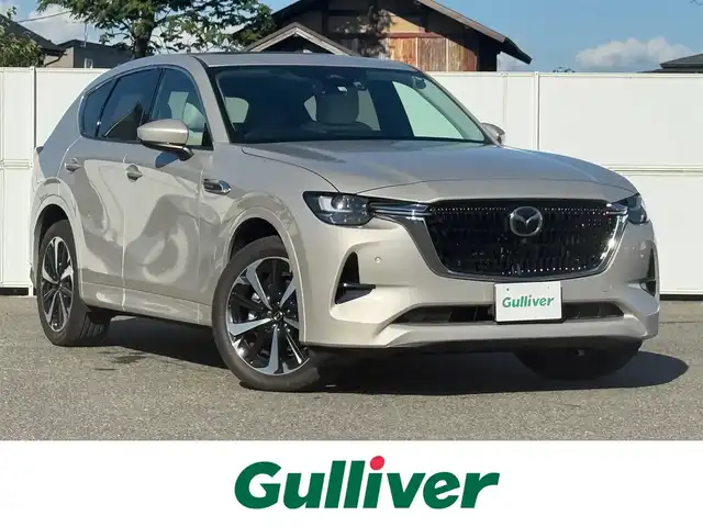 マツダ ＣＸ－６０ XD HV エクスクルーシブモダン 岩手県 2022(令4)年 1.9万km プラチナクォーツメタリック パノラマルーフ　ＢＯＳＥプレミアムサウンド　ナビ　全周囲Ｃ　メモリ付電動レザーシート　全席シートヒーター　エアシート　ステアヒーター　ＡＣ１００Ｖ　電動リアゲート　ＥＴＣ　ドラレコ　レーダークルーズ