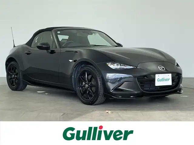 マツダ ロードスター S レザーパッケージ 大分県 2022(令4)年 4.2万km ジェットブラックマイカ ワンオーナー/6速MT/マツダコネクトナビ/AM/FM/CD/DVD/BT/フルセグTV/バックカメラ/コーナーセンサー/衝突被害軽減ブレーキ/車線逸脱防止警報/LEDヘッドライト/前ドライブレコーダー/ETC/レザーシート/前席シートヒーター/クルーズコントロール/純正フロアマット/スペアキー
