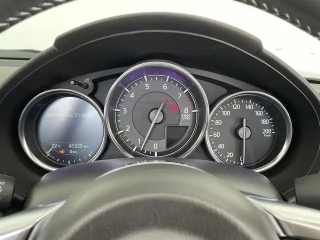 マツダ ロードスター S レザーパッケージ 大分県 2022(令4)年 4.2万km ジェットブラックマイカ ワンオーナー/6速MT/マツダコネクトナビ/AM/FM/CD/DVD/BT/フルセグTV/バックカメラ/コーナーセンサー/衝突被害軽減ブレーキ/車線逸脱防止警報/LEDヘッドライト/前ドライブレコーダー/ETC/レザーシート/前席シートヒーター/クルーズコントロール/純正フロアマット/スペアキー