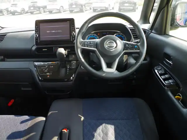 日産 ルークス HWS Gターボ プロパイロットED 千葉県 2020(令2)年 6.1万km アトランティックブルー エマージェンシーブレーキ/プロパイロット/インテリジェントクルーズコントロール/ハンズフリー両側パワースライドドア/9インチ純正SDナビ/地デジTV/【DVD/CD再生機能】/アラウンドビューモニター/ドライブレコーダー（DJ4-D）/革巻きステアリング/ステアリングスイッチ/ETC/LEDヘッドライト/フォグライト/ウインカーミラー/コーナーセンサー/純正15インチアルミホイル/サイド/カーテンエアバッグ/インテリジェントキー