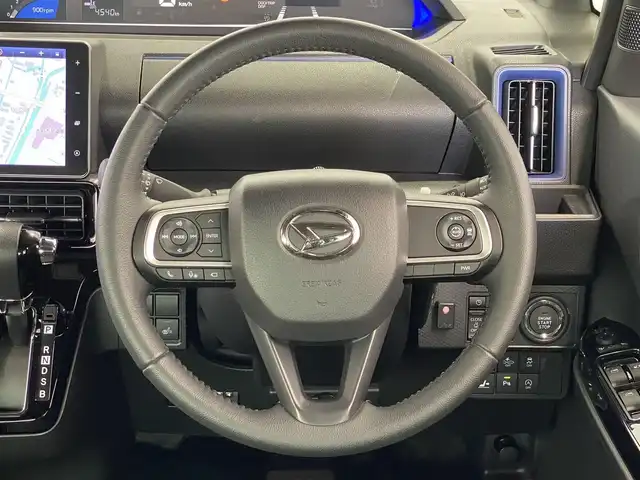 ダイハツ タント カスタム RS 岐阜県 2022(令4)年 0.5万km シャイニングホワイトパール メーカー純正メモリナビ/／フルセグテレビ／Ｂｌｕｅｔｏｏｔｈ／ＣＤ／ＤＶＤ　/パノラミックビューモニター　/純正ドライブレコーダー　/ビルトインＥＴＣ　/純正１５インチアルミホイール /スマートキー×2/両側パワスラ/保証書/取扱説明書/ナビ取扱説明書
