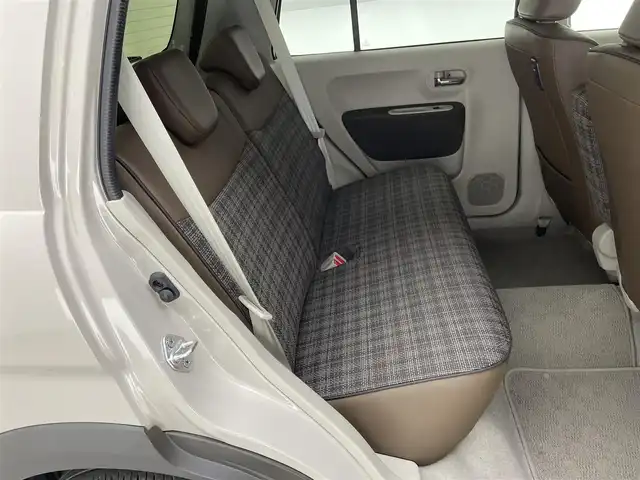 スズキ ラパン ＬＣ X 兵庫県 2022(令4)年 1.7万km フォーンベージュM 純正8インチSDナビ/(CN-RZ876)/フルセグ CD DVD BT MSV USB/バックカメラ/衝突軽減ブレーキ/LDA/コーナーセンサー/ビルトインETC/LEDヘッドライト/オートライト/オートハイビーム/ハーフレザーシート/シートヒーター/純正ドアバイザー/スマートキー