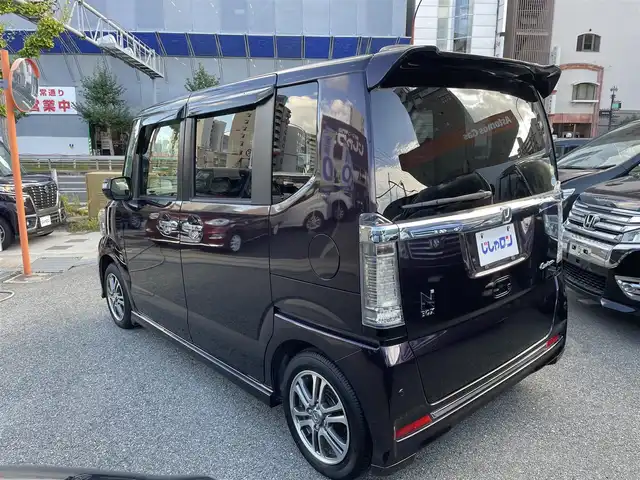 ホンダ Ｎ ＢＯＸ カスタム SSパッケージ 兵庫県 2015(平27)年 6.6万km プレミアムベルベットパープル・パール (株)IDOMが運営する【じしゃロン西宮店】の自社ローン専用車両になります。こちらは現金またはオートローンご利用時の価格です。自社ローンご希望の方は別途その旨お申付け下さい/＊純正ナビ/＊フルセグテレビ/＊バックカメラ/＊両側パワースライドドア/＊ETC